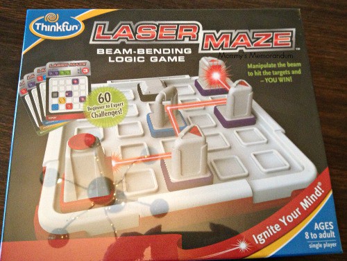 laser maze game by think fun