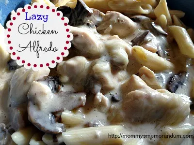 lazy chicken alfredo recipe