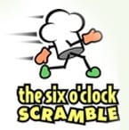 SOS! The Six O'Clock Scramble logo
