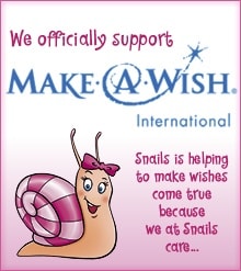 snails washable nail polish supports make a wish