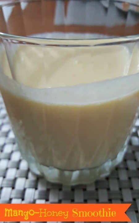 mango honey smoothie recipe