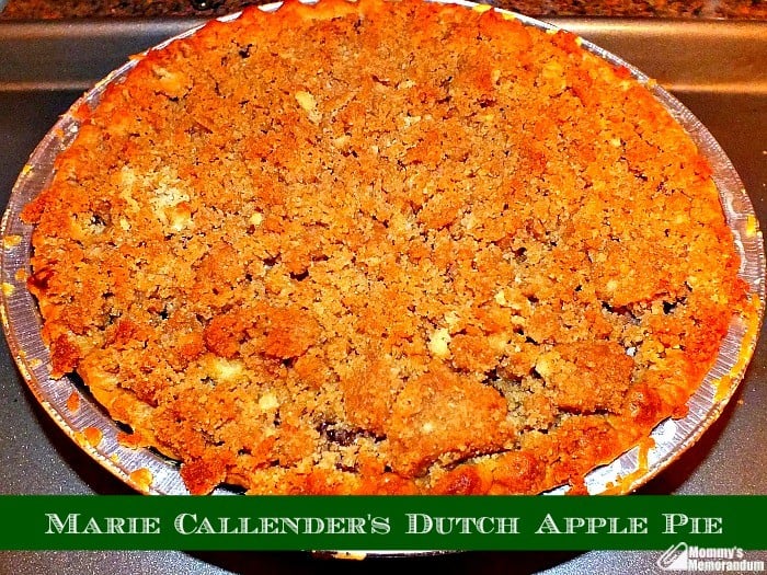 marie callender's dutch apple pie