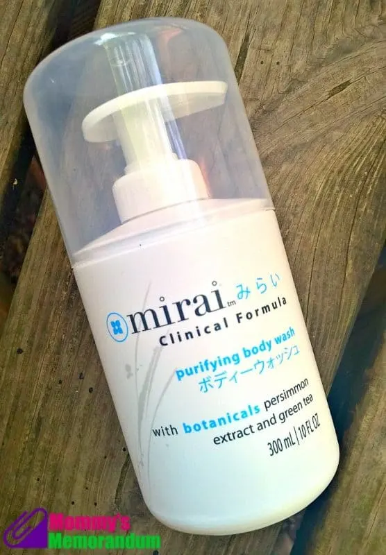 mirai clinical purifying body wash