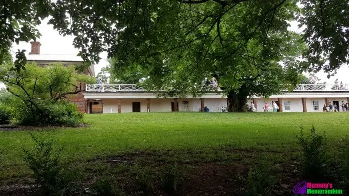 mulberry row at thomas jefferson's monticello