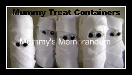 mummy treat favors Halloween Party Supplies
