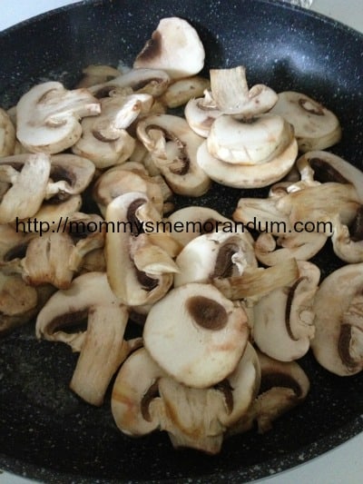 mushrooms for chicken alfredo
