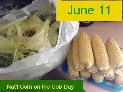 Corn in a bag before shucking alongside freshly shucked corn on the cob ready for cooking