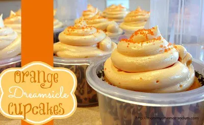 orange dreamsicle cupcake recipe