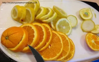 oranges and lemons