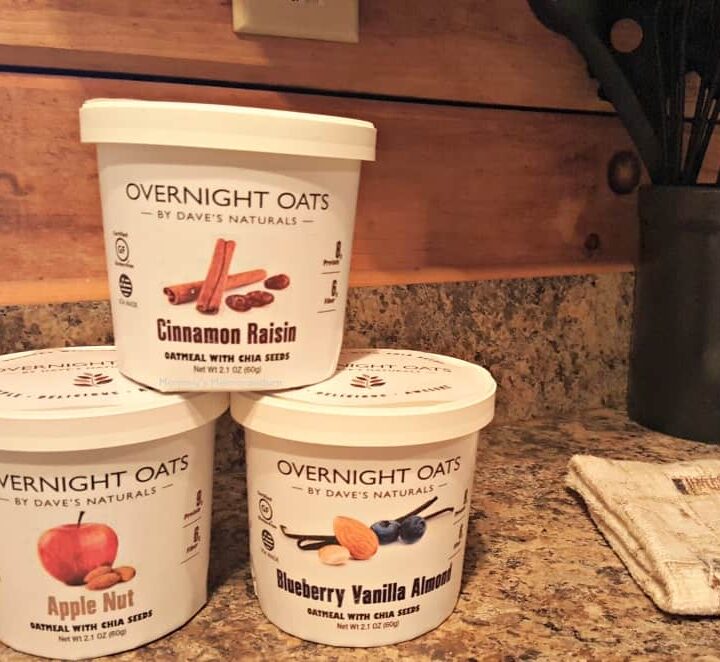 overnight oats by dave's naturals