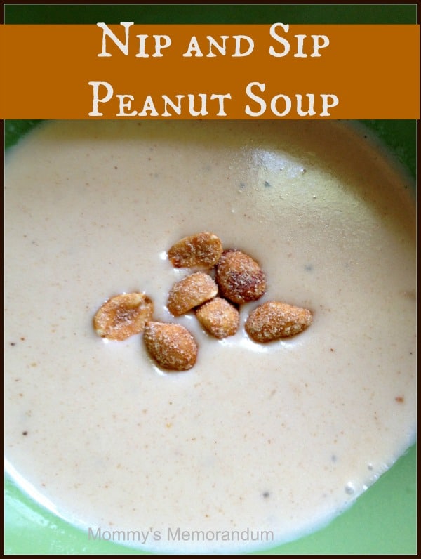 peanut soup recipe