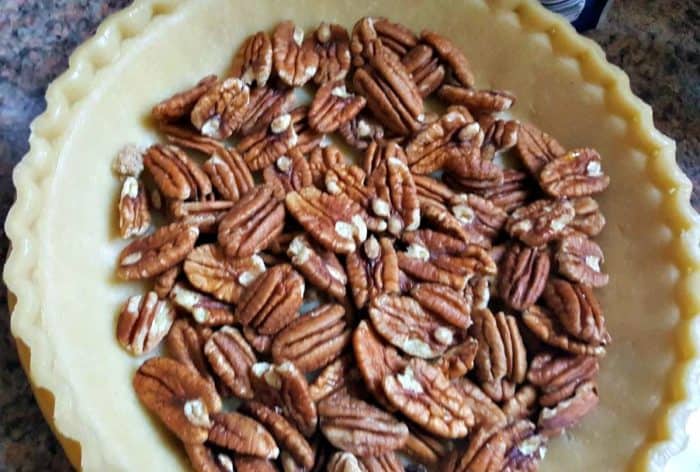 pecan pie pecans in shell