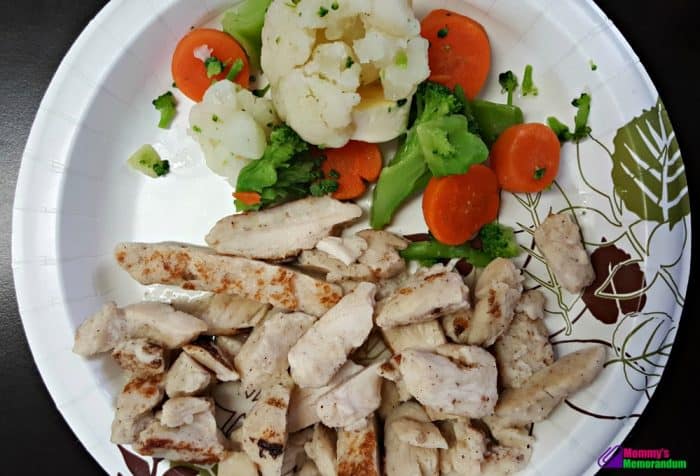 personal trainer food fajita chicken with vegetables