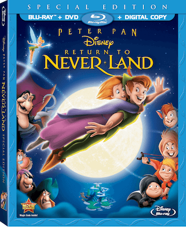 Peter Pan Return to Never Land Released from Disney Vault ...