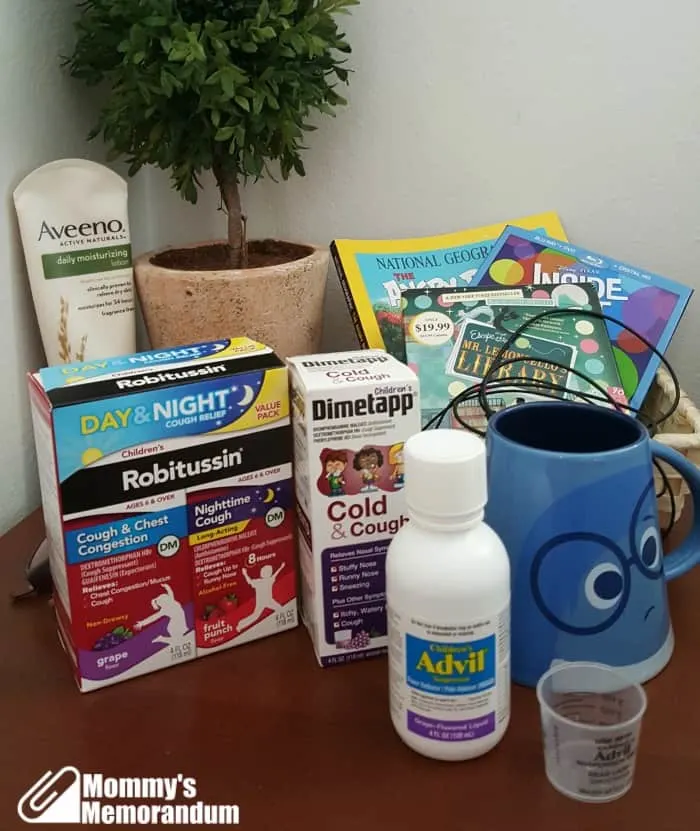 pfizer pediatrics sick nightstand