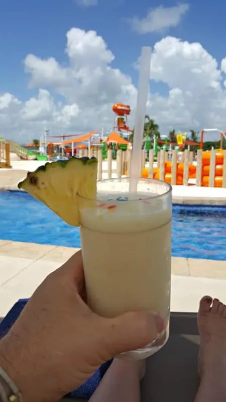 pina colada at nickelodeon resort