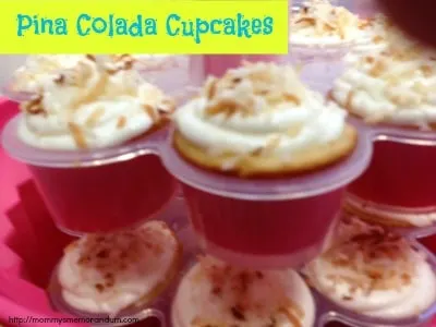 pina colada cupcakes recipe