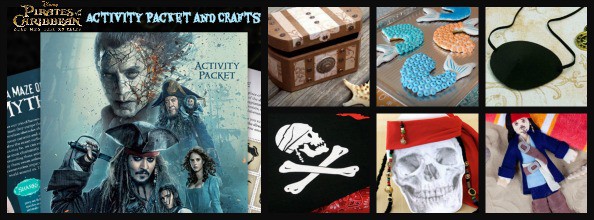 pirates activity packet and crafts Image