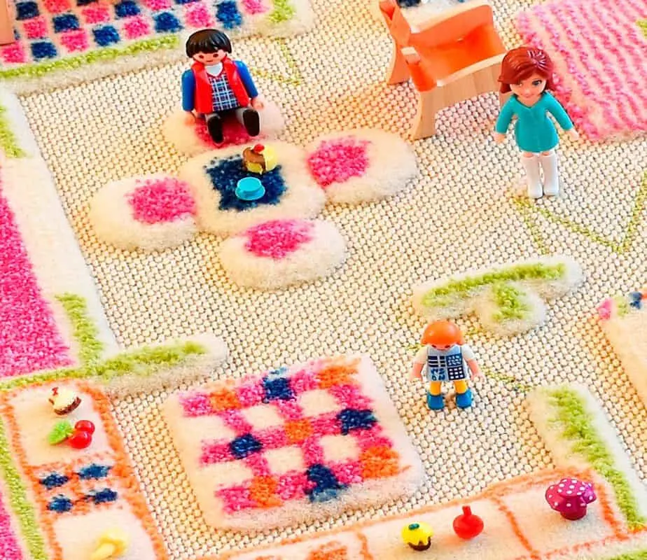 ivi playhouse pink rug