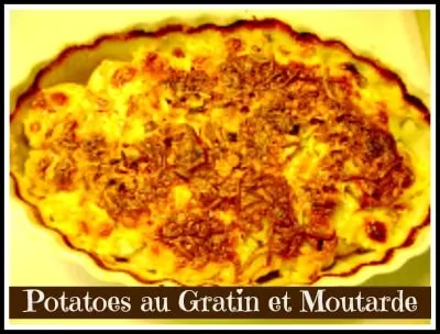 potatoes au gratin et moutarde recipe