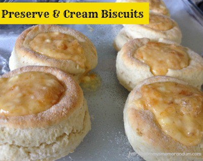 preserve and cream biscuits recipe