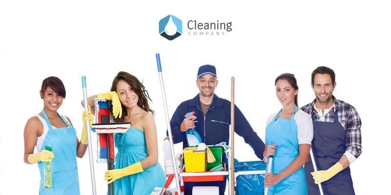cleaning company employees