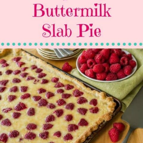 raspberry buttermilk slab pie recipe