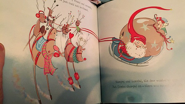 reindeer dust inside book