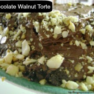 Recipe: Dark Chocolate Walnut Torte