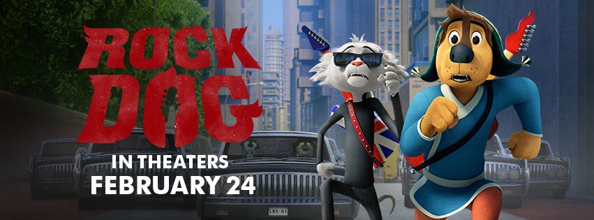 rock dog in theaters february 24