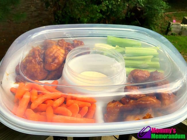rubbermaid party platter with lid