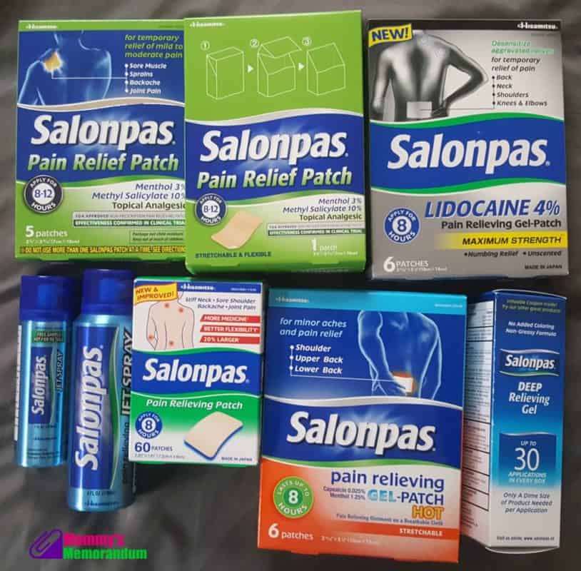 Pain Relief Products by Salonpas to Keep You Moving