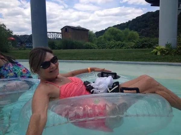 sandcastle grandma on lazy river