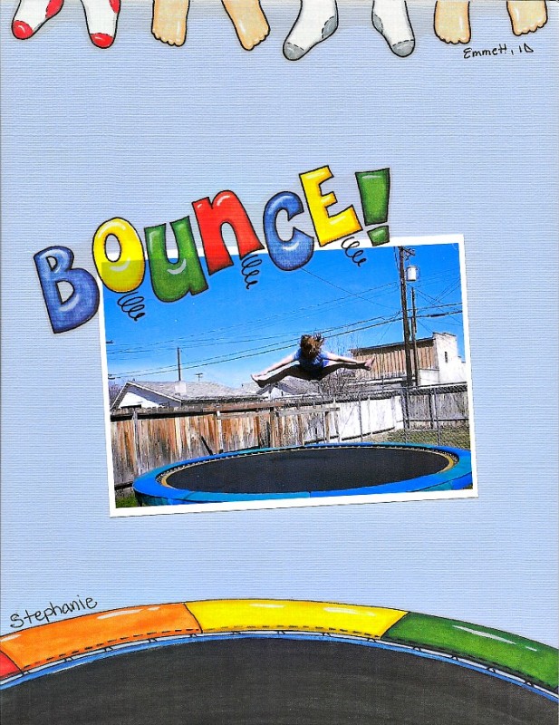 scrapbooking bounce