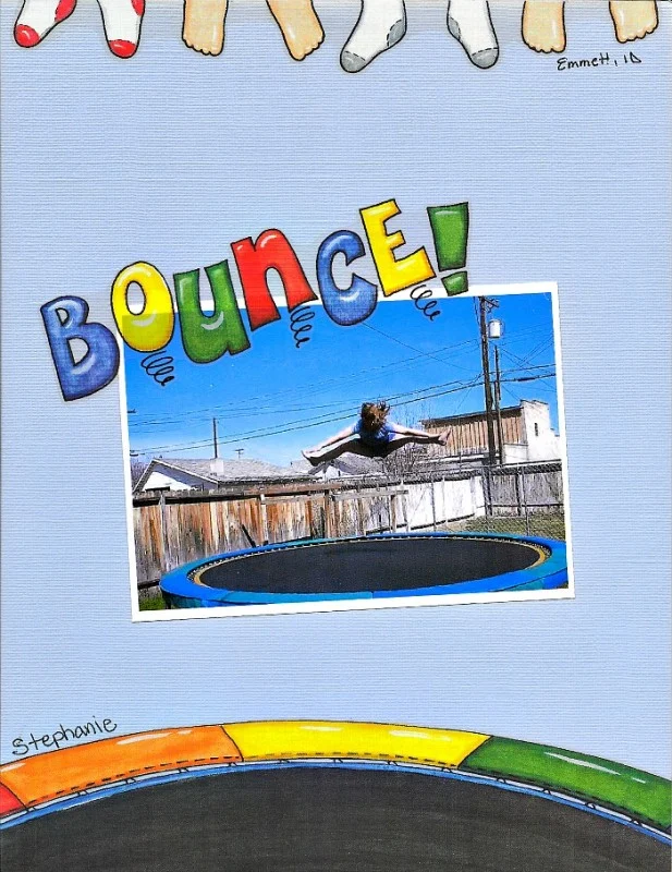 scrapbooking bounce