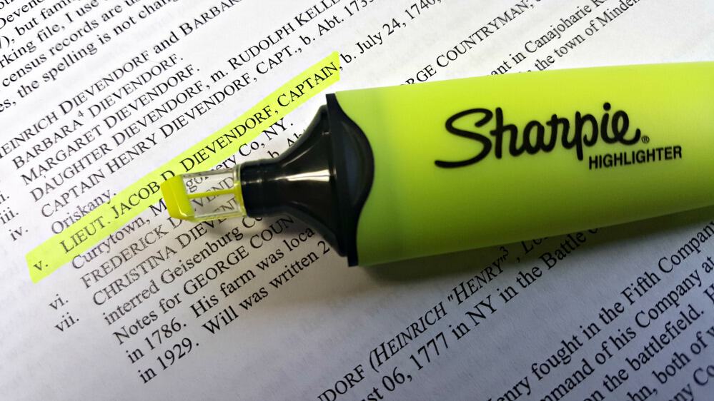 sharpie clear view highlighter know when to stop and start