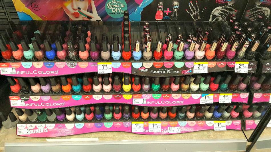 sinful colors display