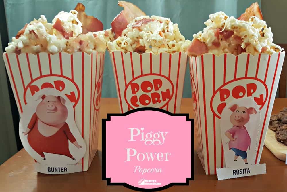 sing piggy power popcorn