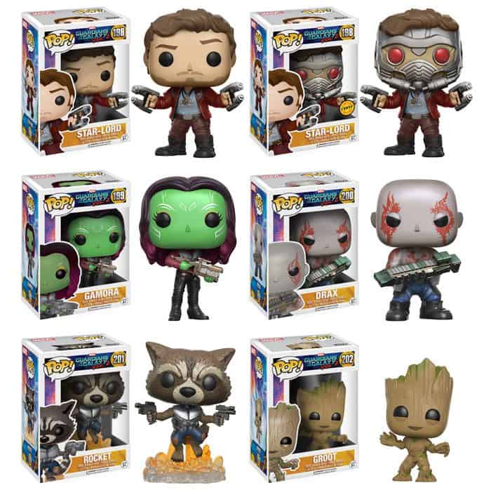 funko pops guardians of the galaxy