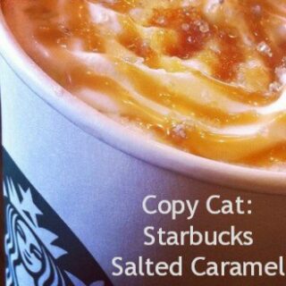 This Copy Cat: Starbucks Salted Caramel Mocha Recipe is the perfect pairing of coffee and caramel. It's warmth soothes and the taste of salted caramel is always a favorite! Salted Caramel just keeps trending, once a fall and holiday flavor, it is now an all-year-long indulgence.