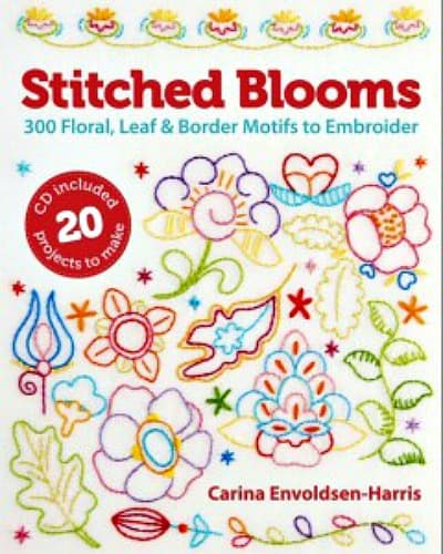 stitched blooms by carina envoldsen-harris