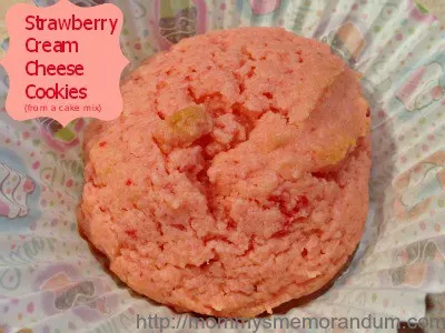 strawberry cream cheese cookies