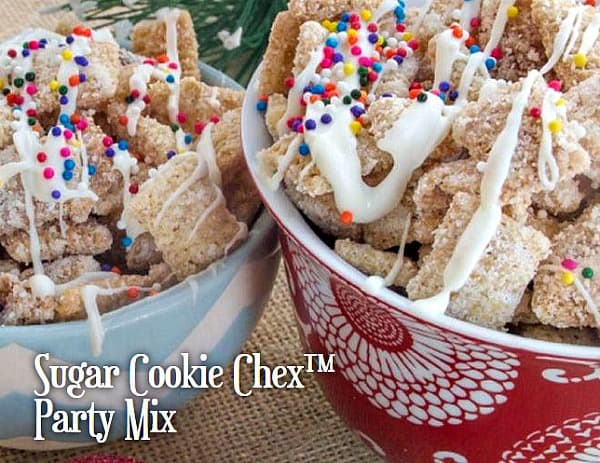 sugar cookie chex party mix