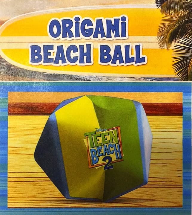 Teen Beach 2 Origami Beach Ball