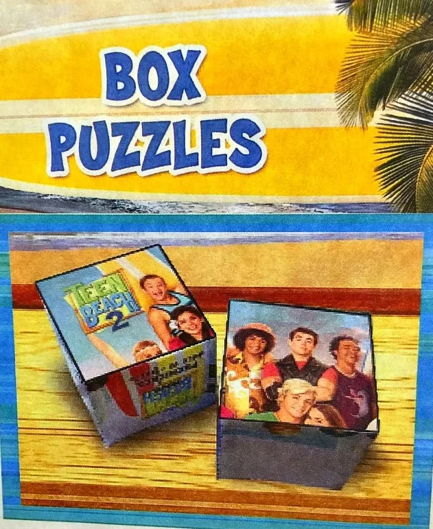 Teen Beach 2 box puzzles