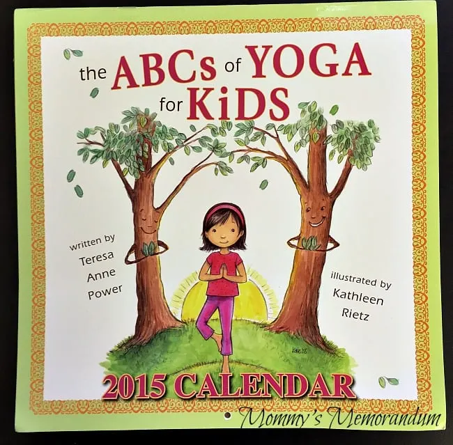 the ABCs of Yoga for Kids 2015 Calendar