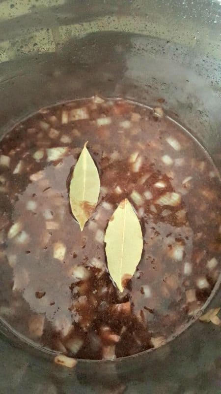 the best instant pot french dip sandwich recipe adding bay leaves