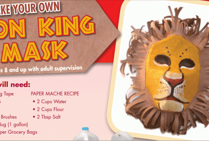 the lion king mask activity