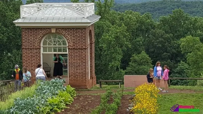 the pavilion at thomas jefferson's monticello