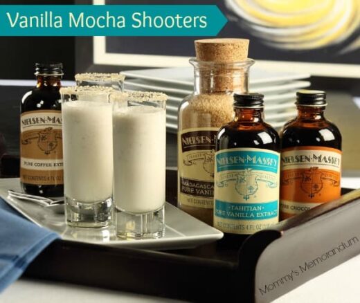 Vanilla Mocha Latte Shooters • Mommys Memorandum